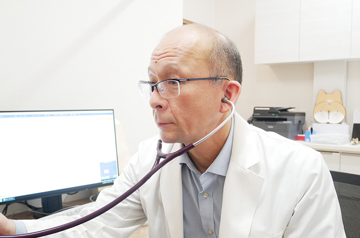 長年の循環器診療経験を活かして、地域医療を支えます